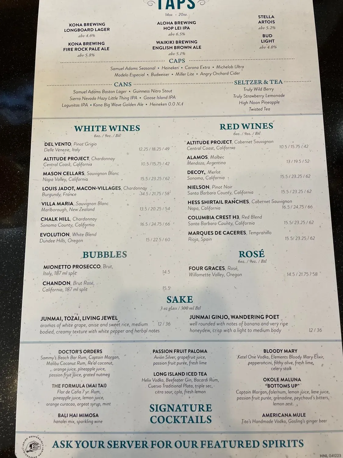 Menu 3