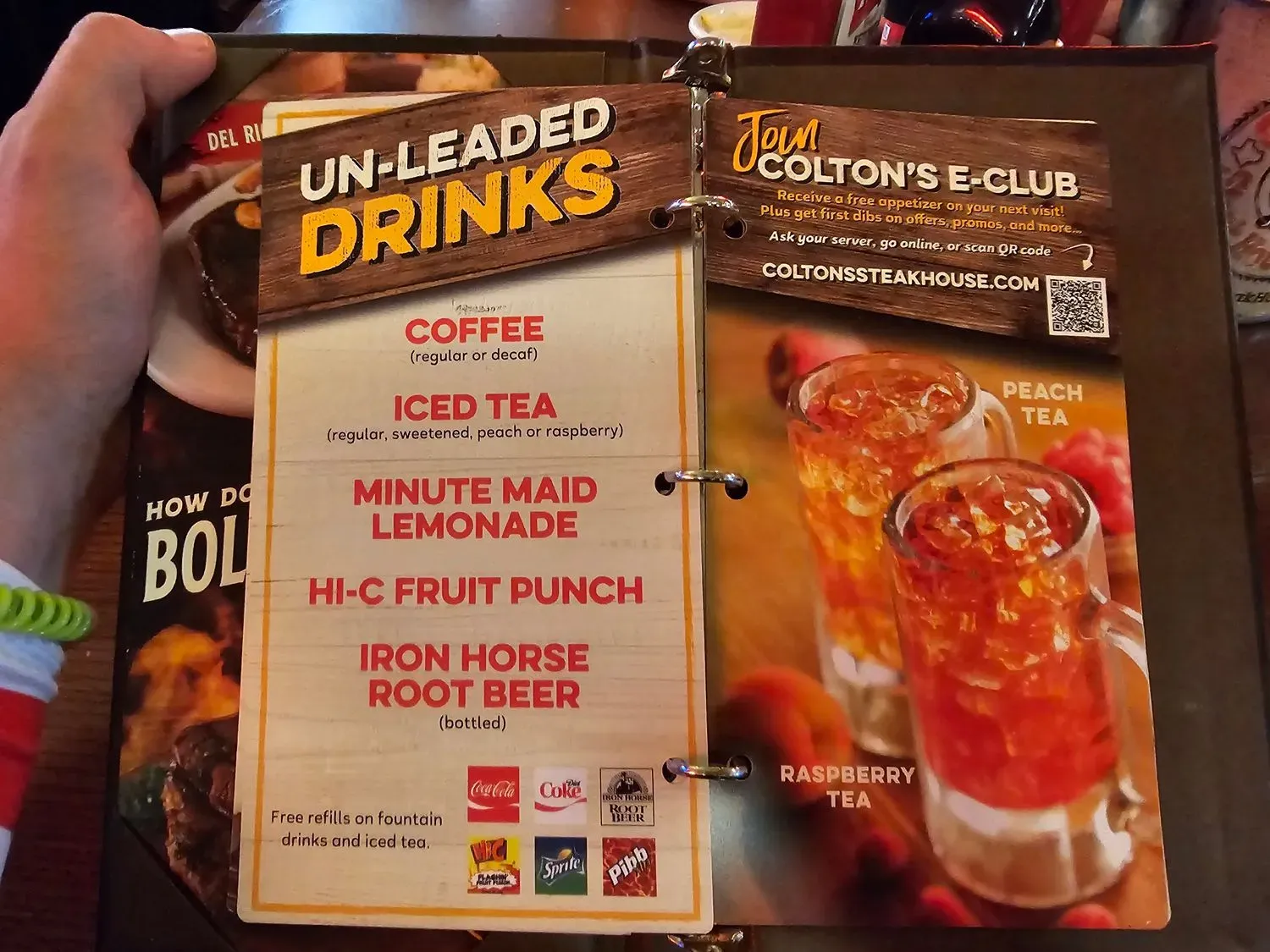 Colton's Steak House & Grill Menu - Updated October 2025