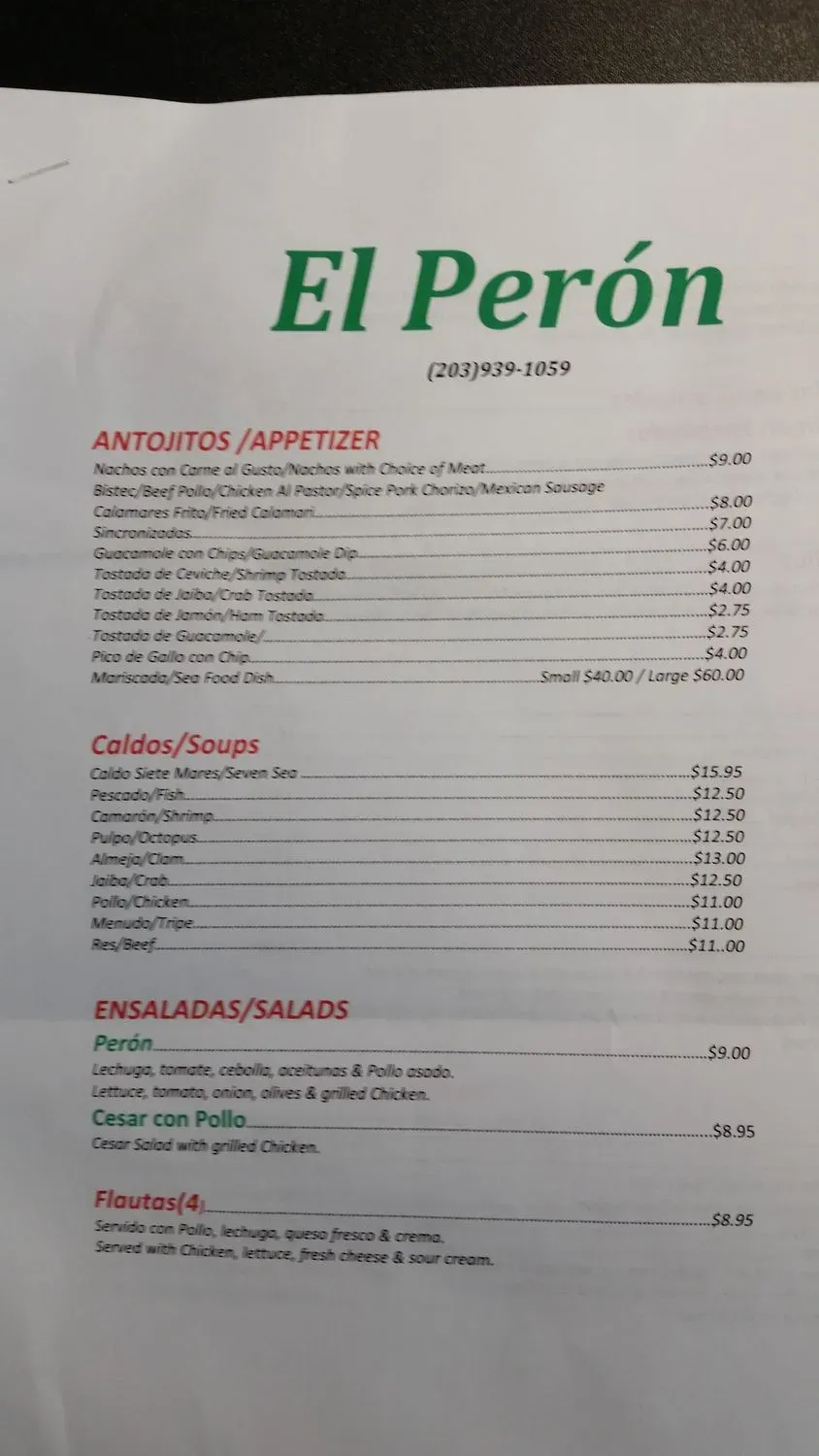 Menu 4