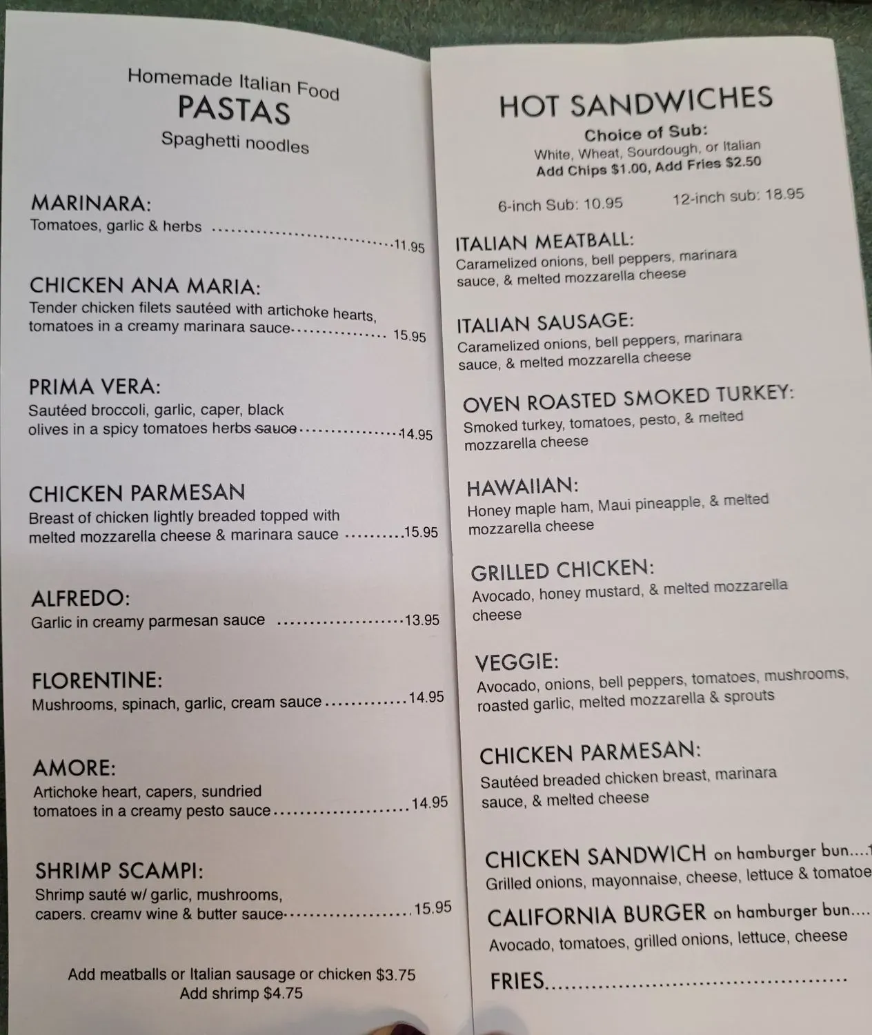 Menu 3