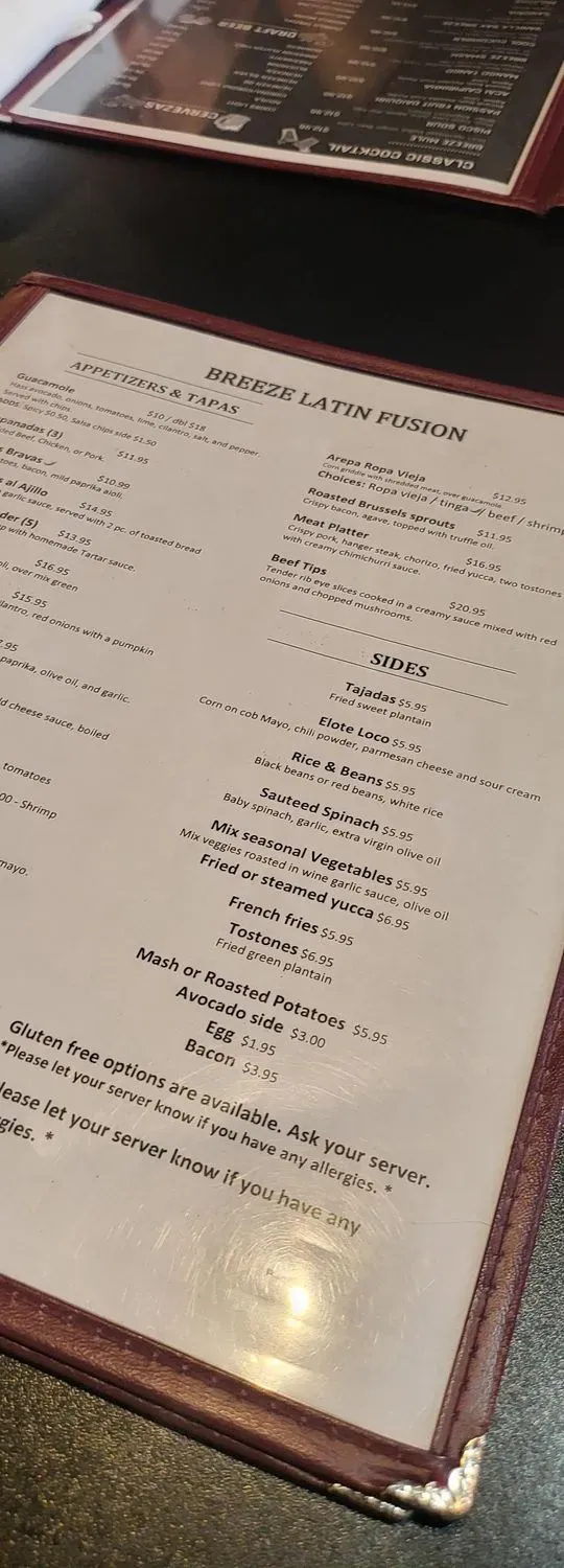 Menu 6