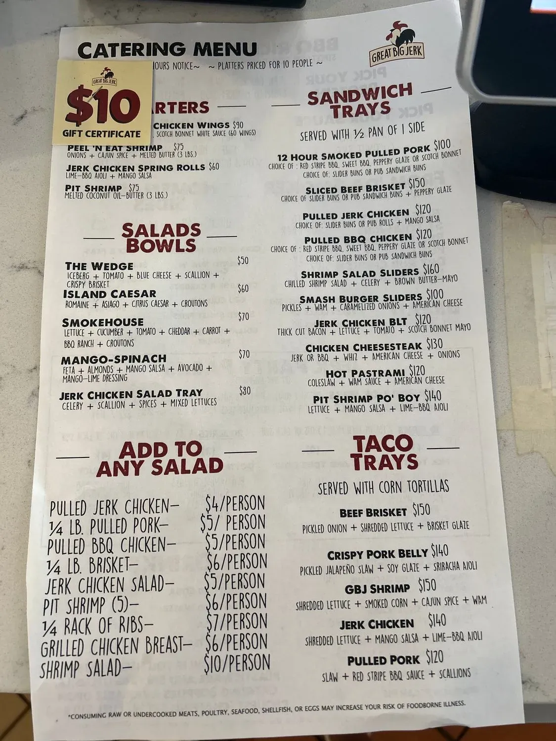 Menu 3