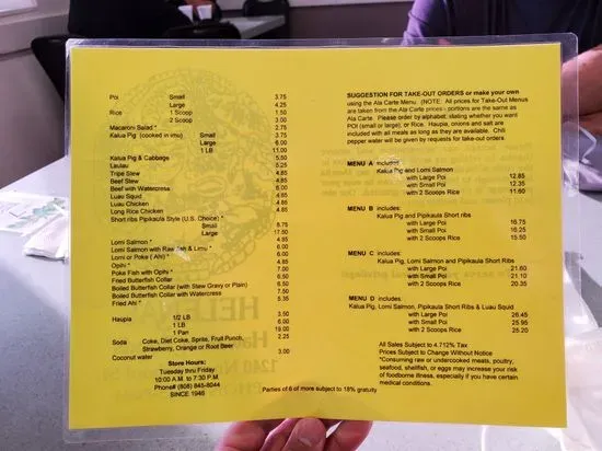 Menu 4