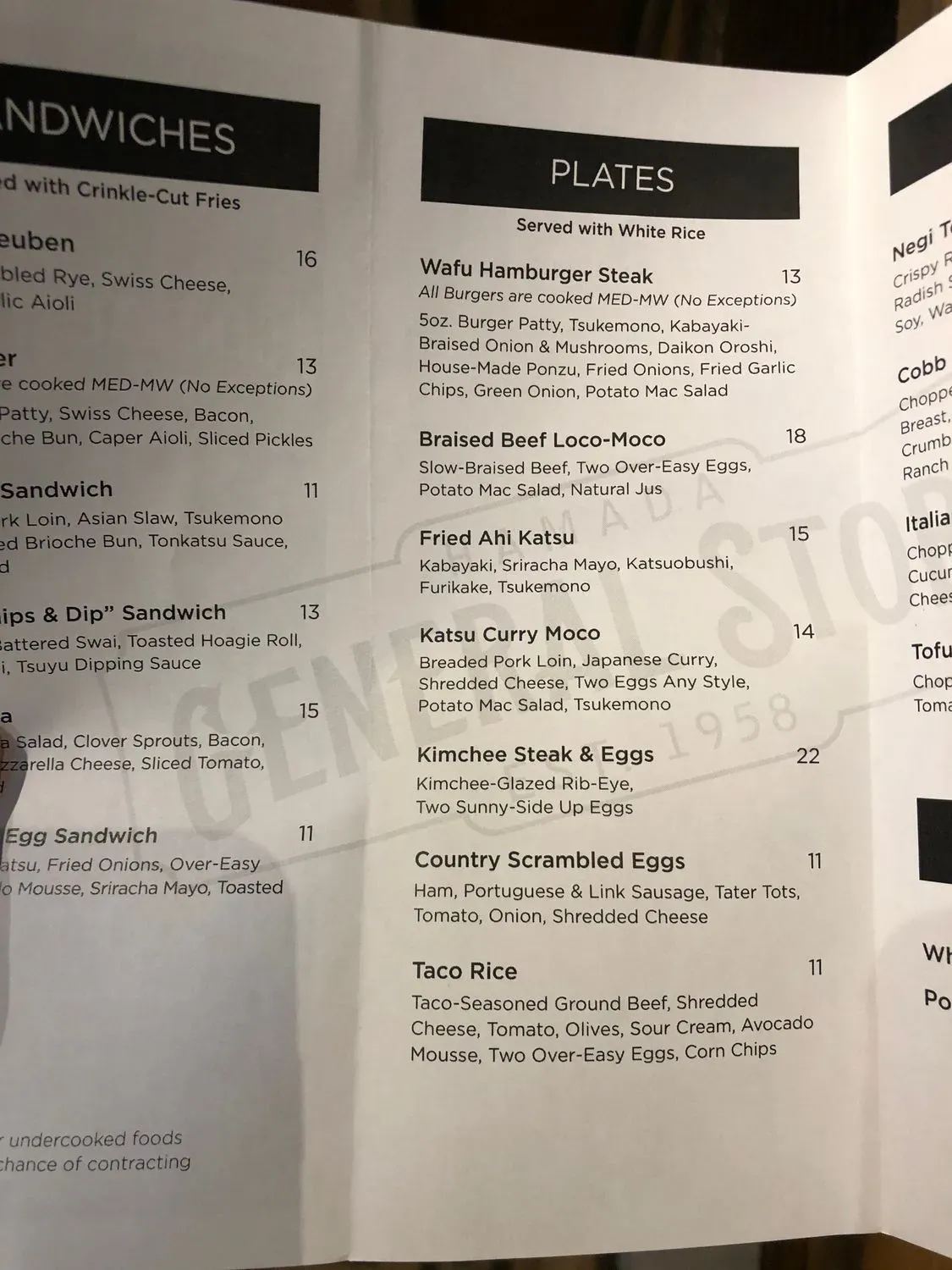 Menu 4