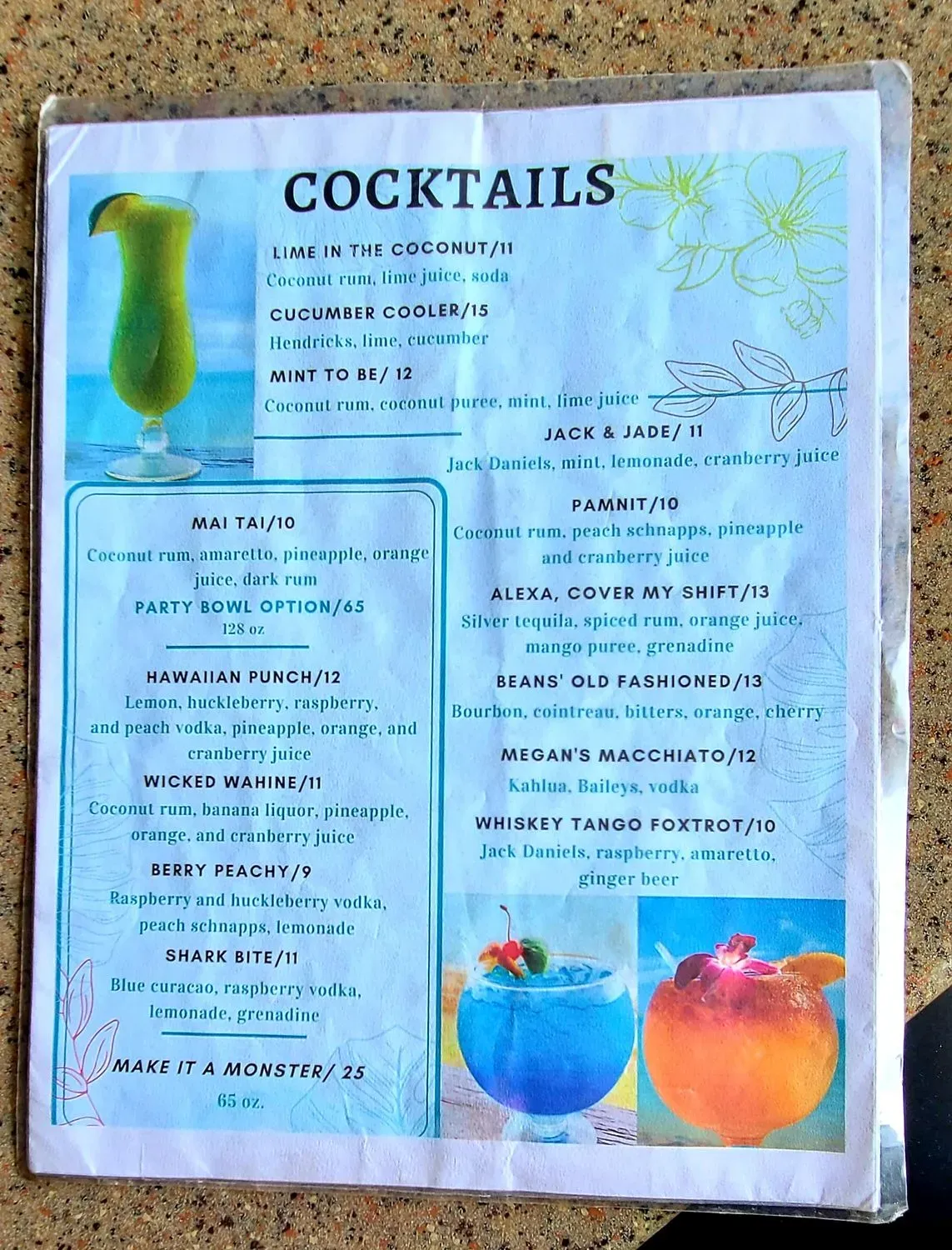 Menu 4