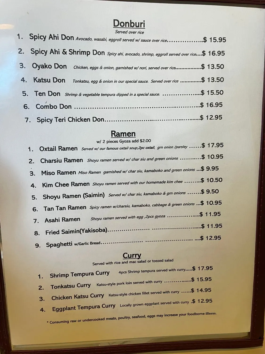 Menu 4