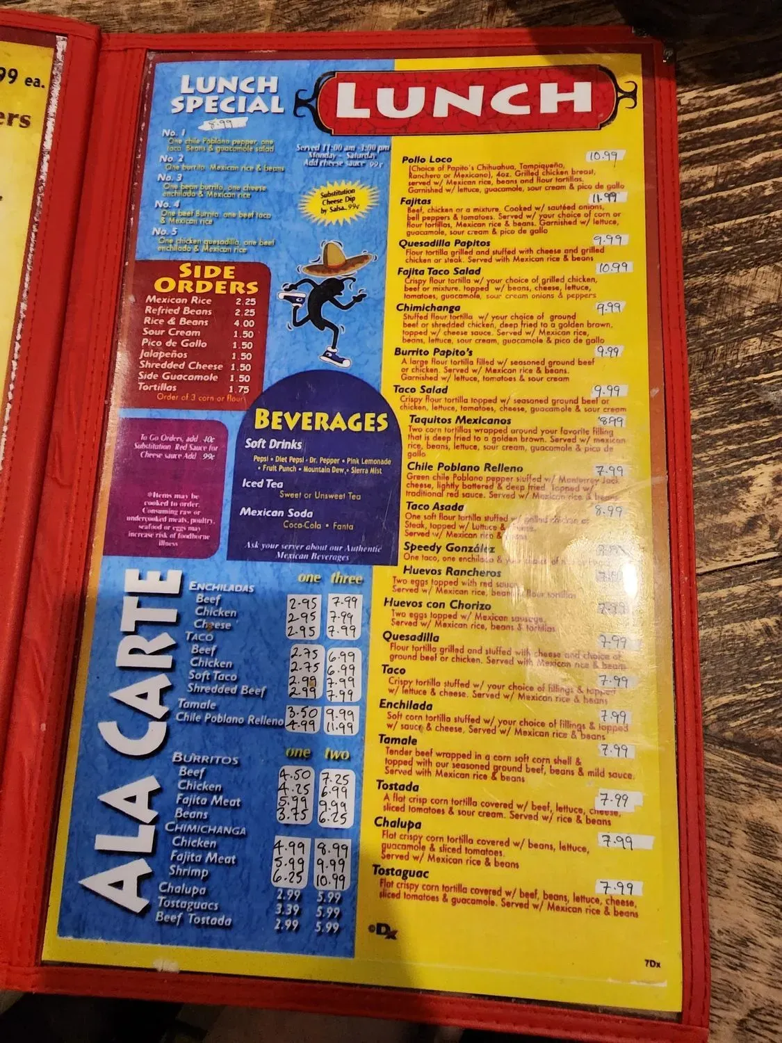 Menu 6