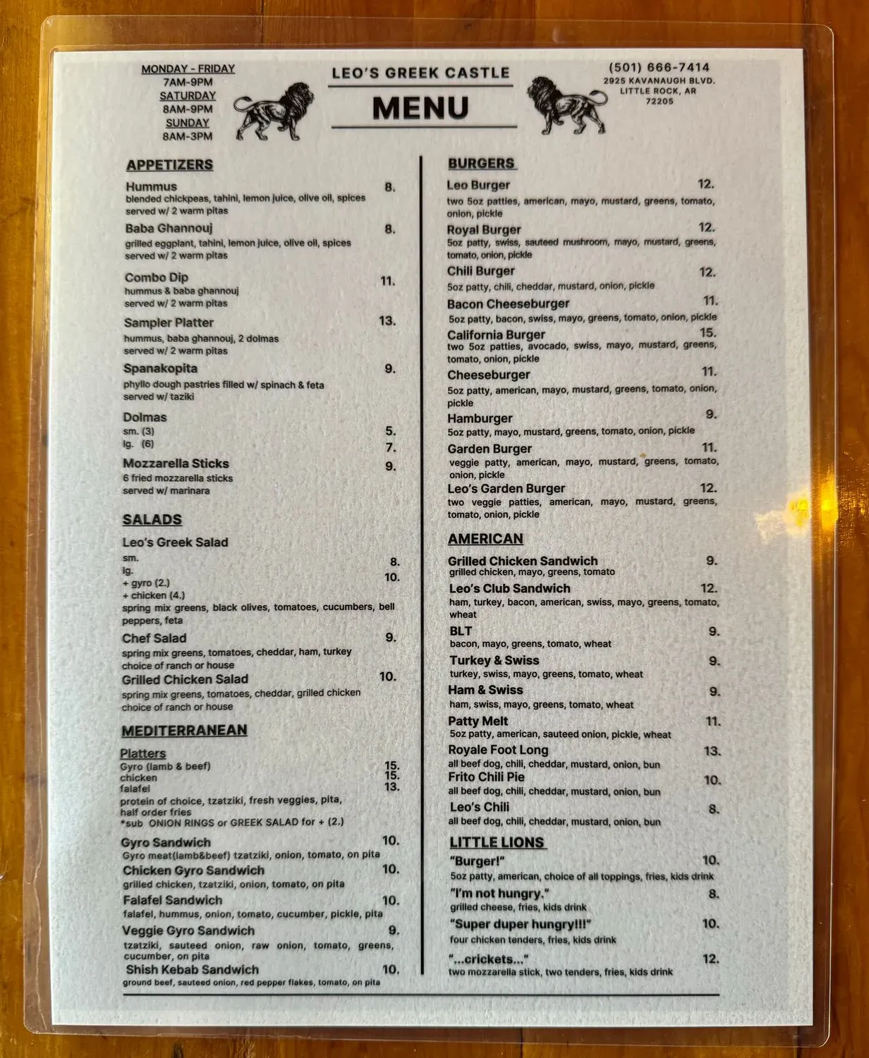 Menu 3