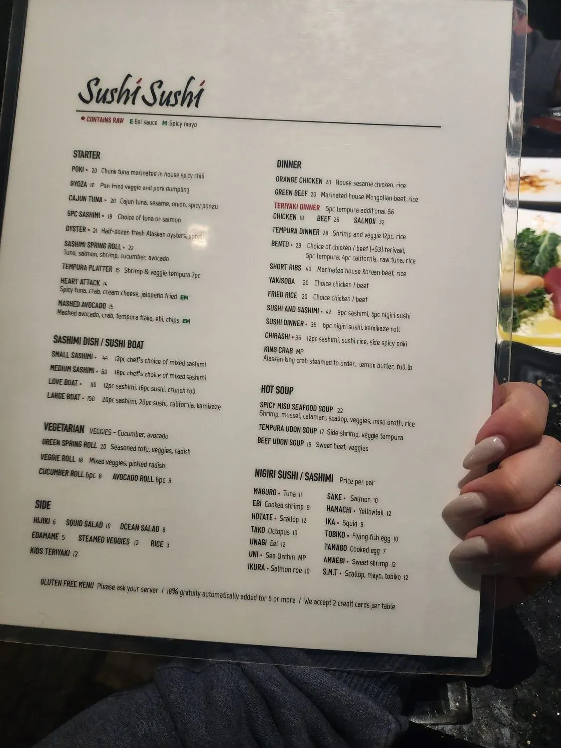 Menu 6