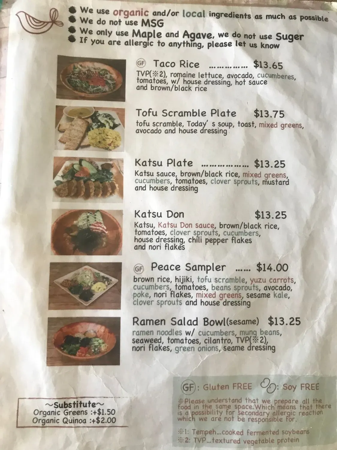 Menu 6