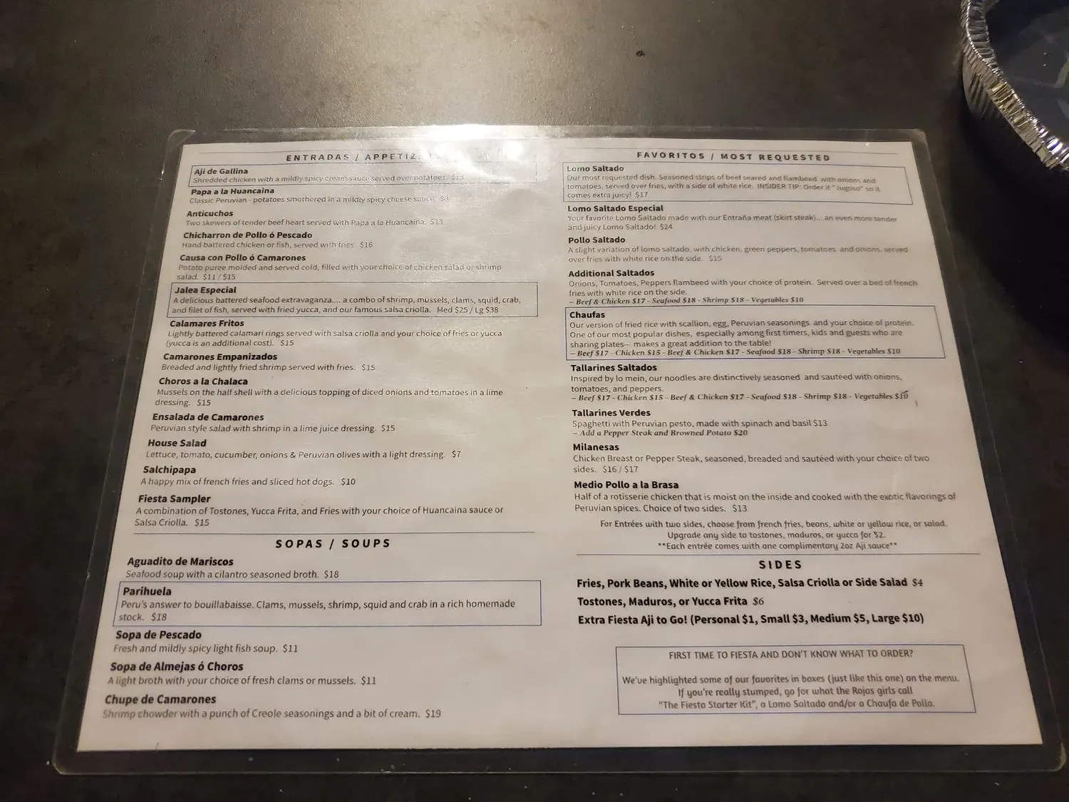 Menu 4