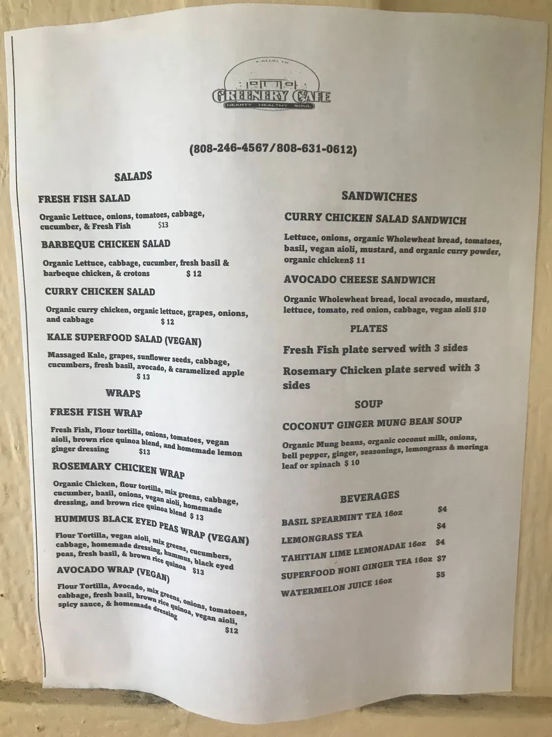 Menu 4