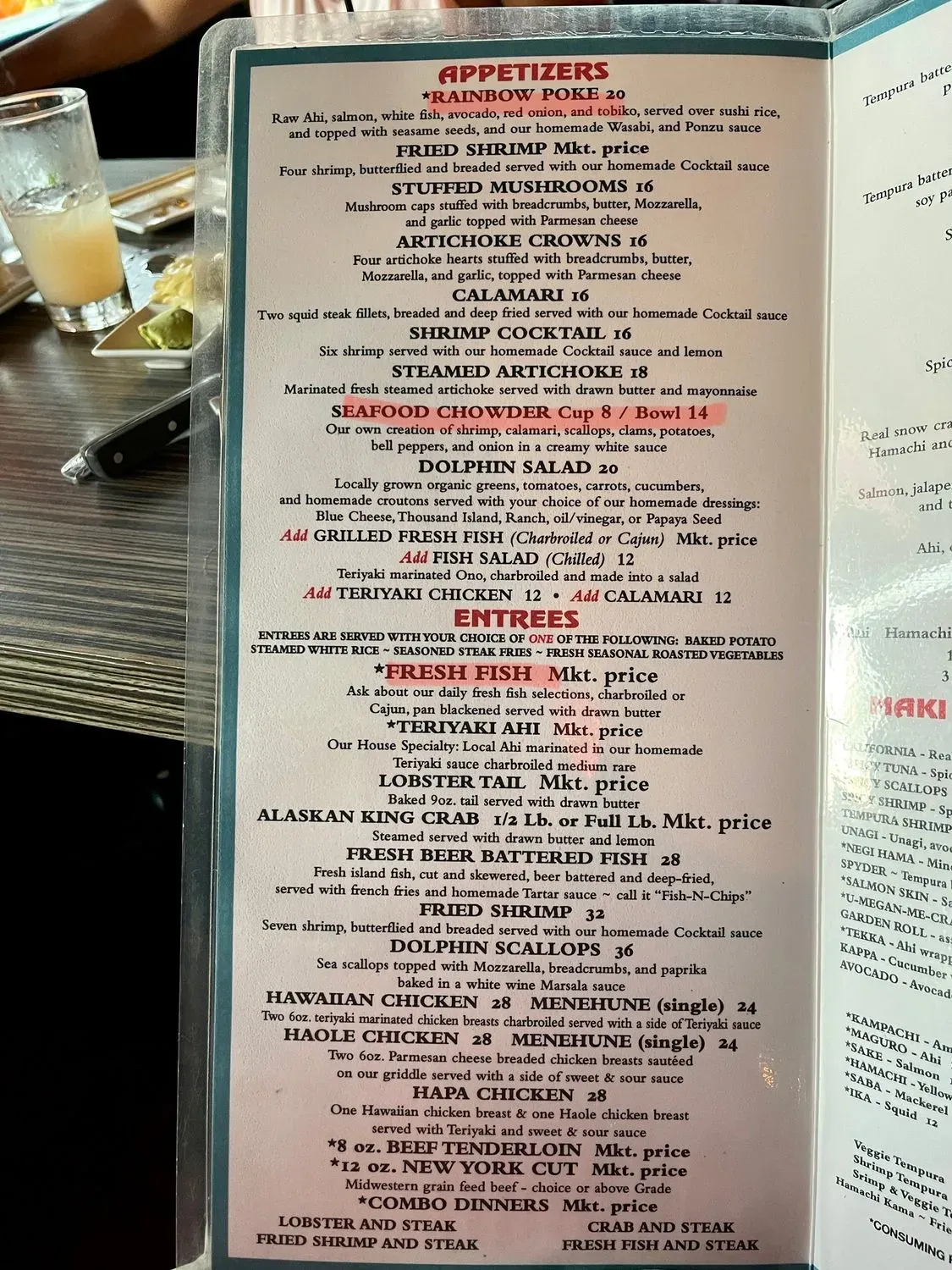 Menu 4