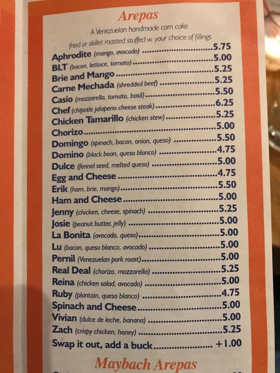 Menu 4