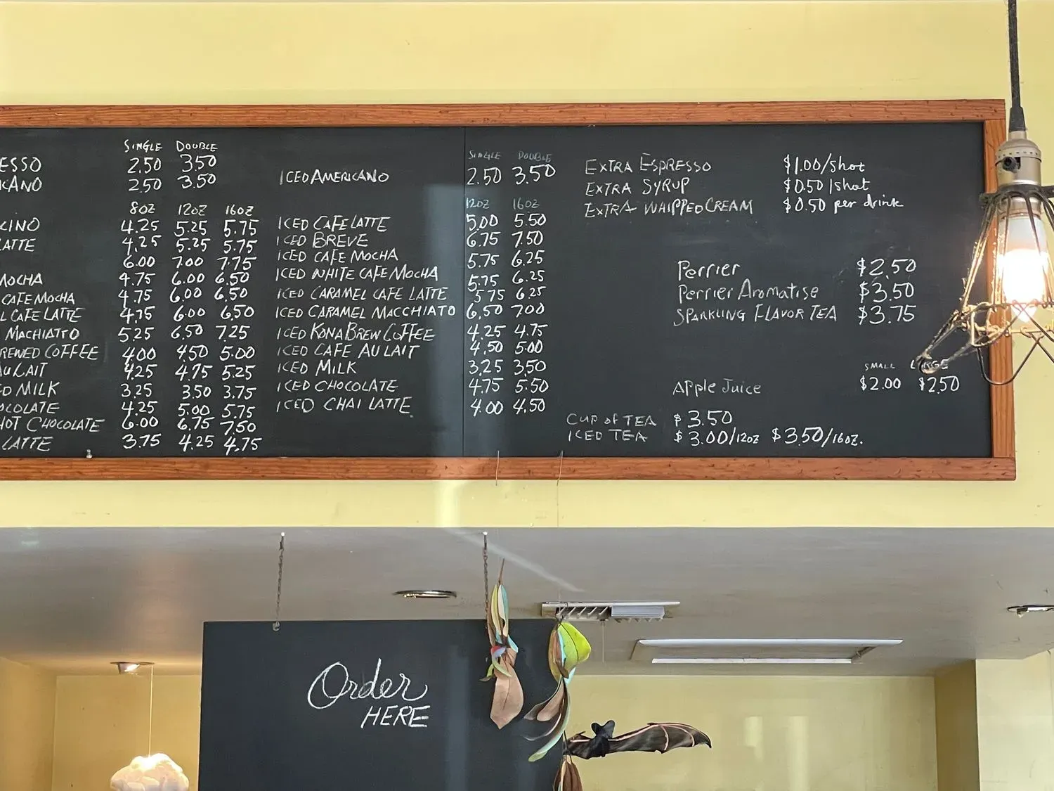 Peaberry & Galette Menu - Updated October 2025