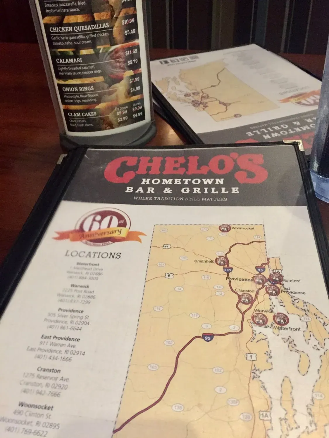 Chelo's Hometown Bar & Grille - Smithfield Menu - Updated October 2025