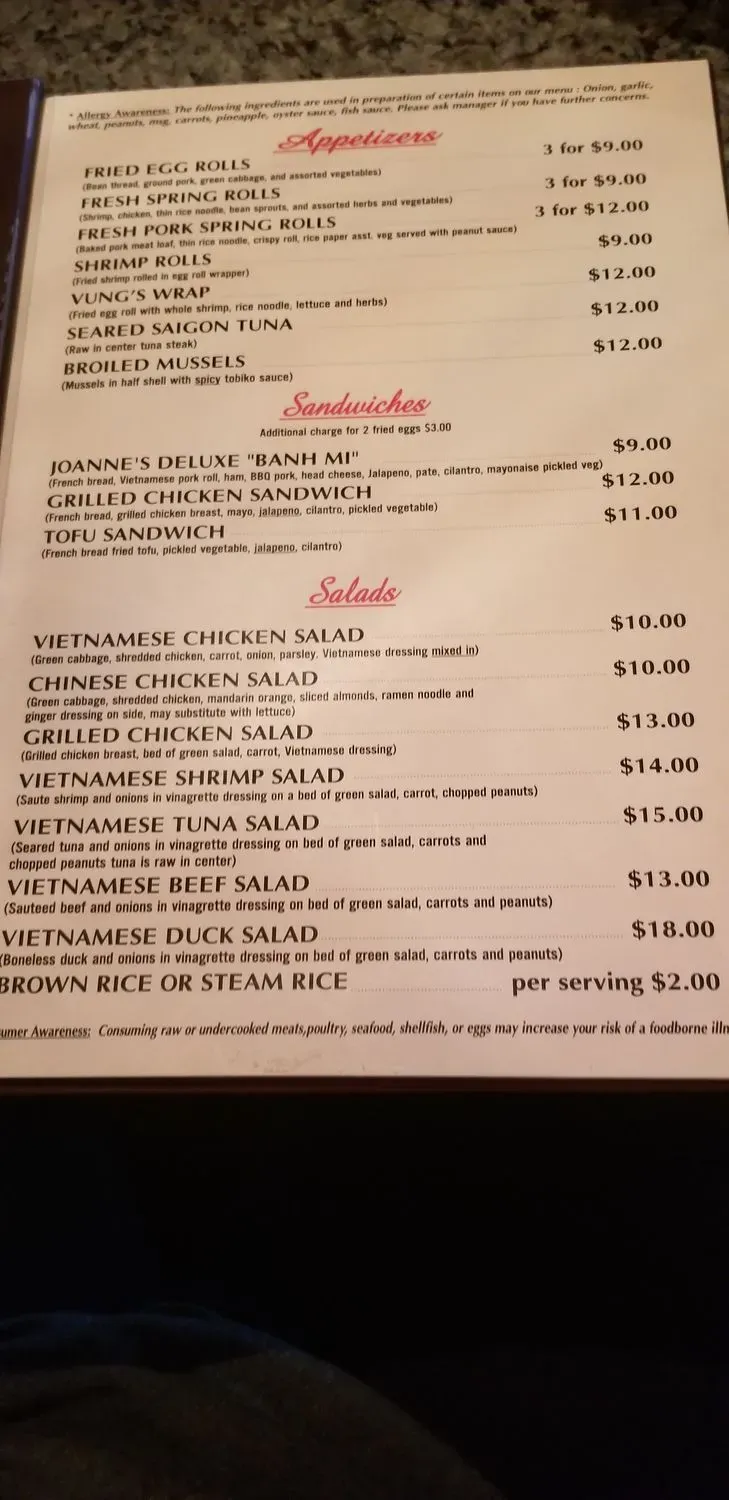 Menu 6