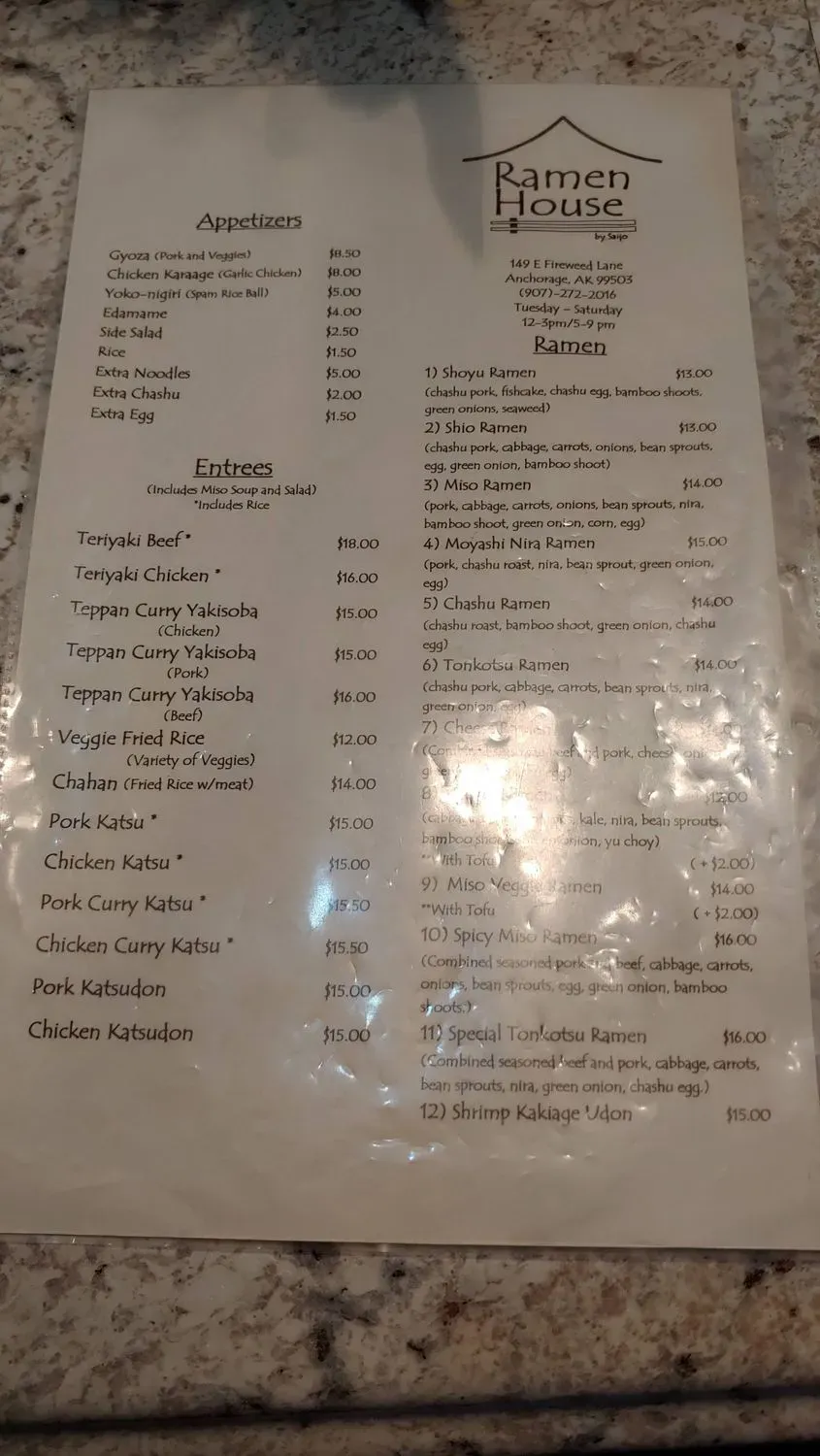 Menu 6