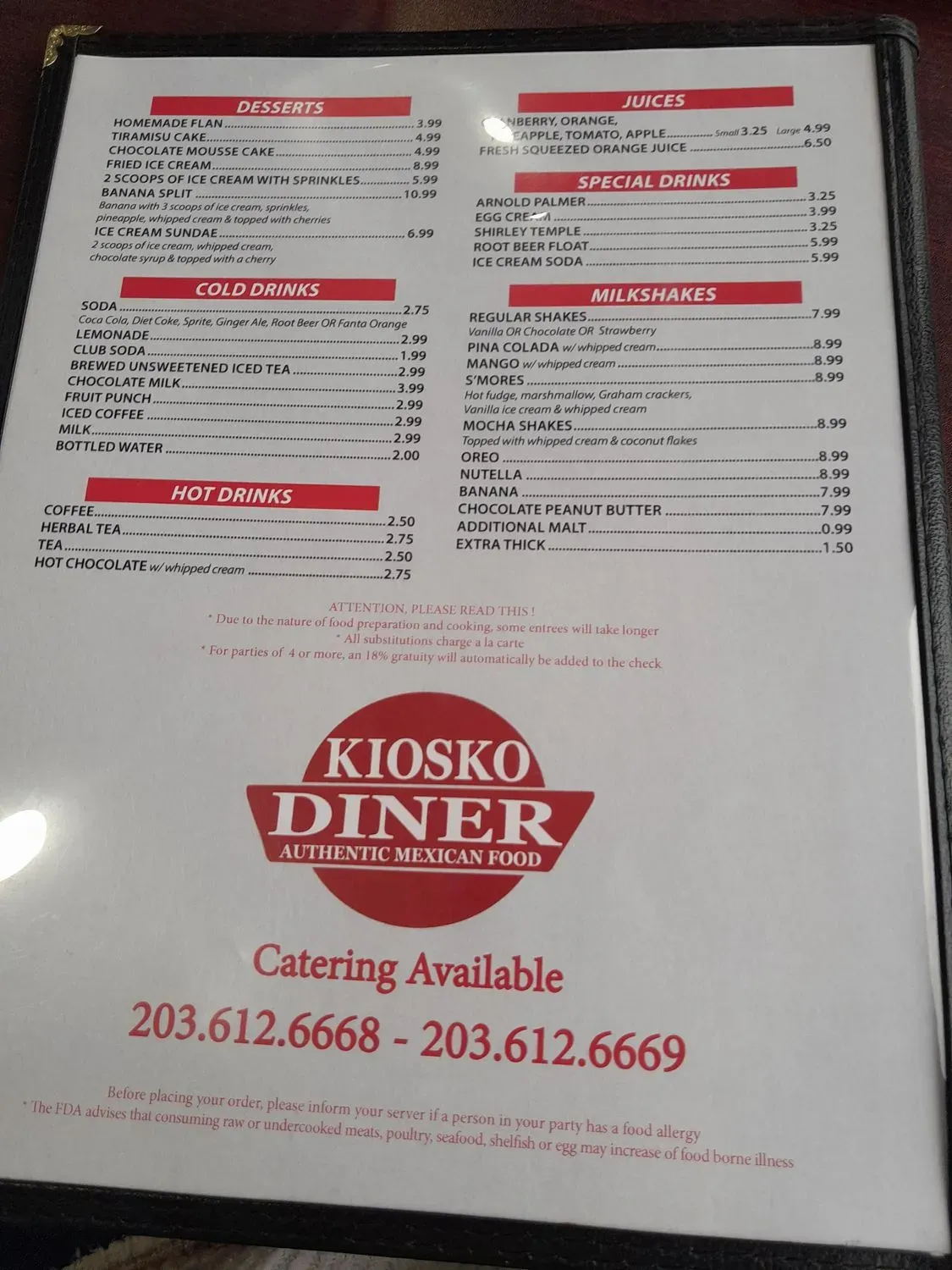 Menu 3