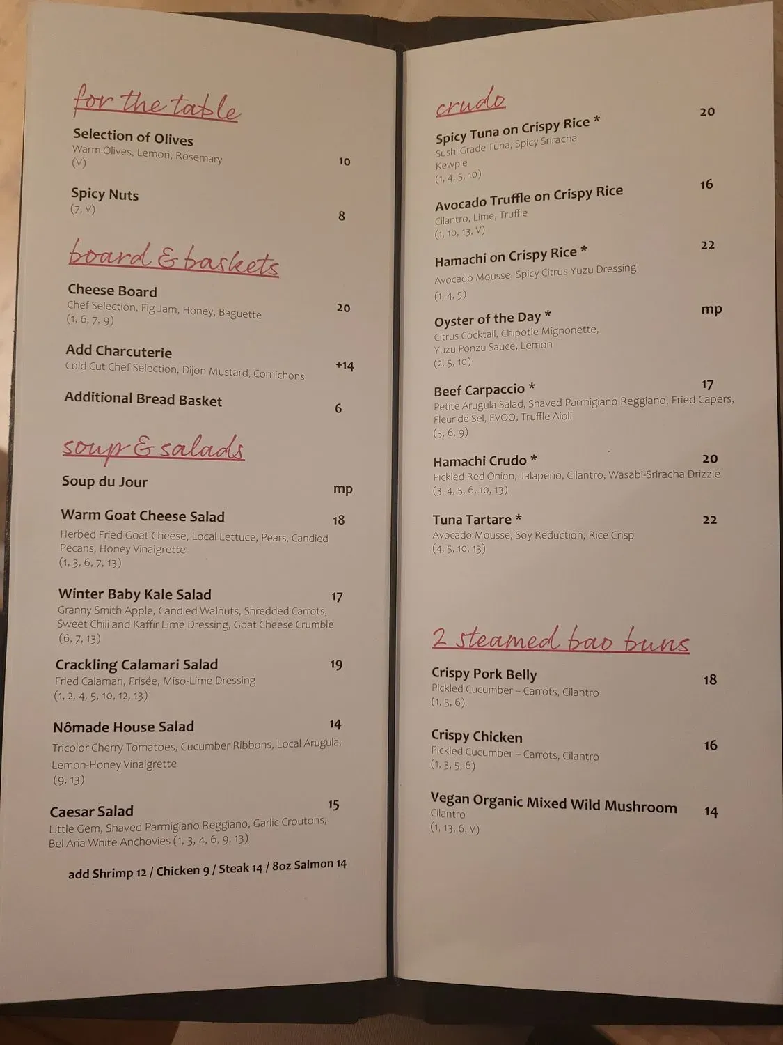 Menu 3