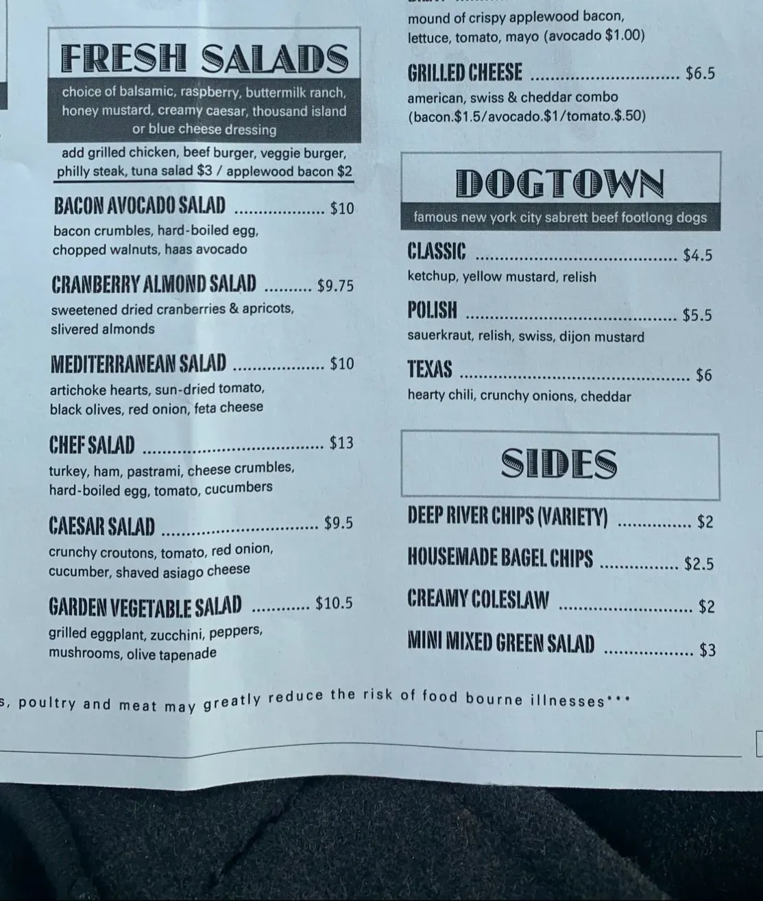 Menu 3