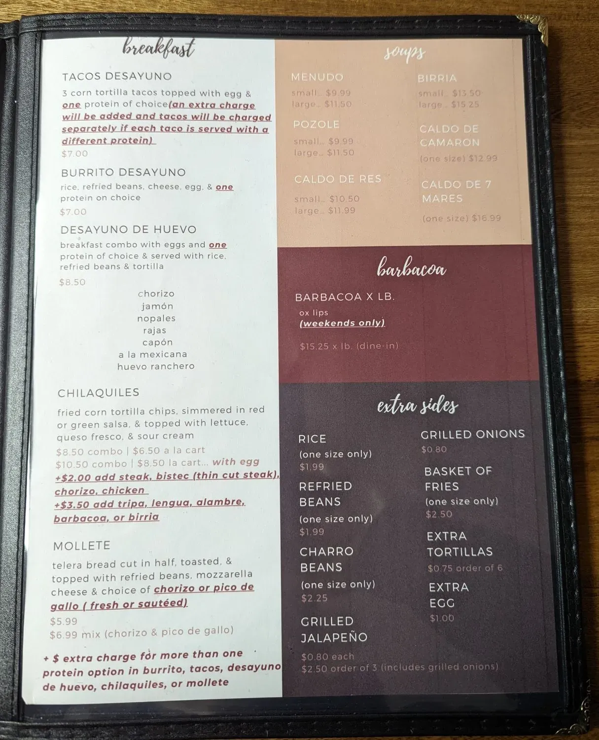 Menu 3