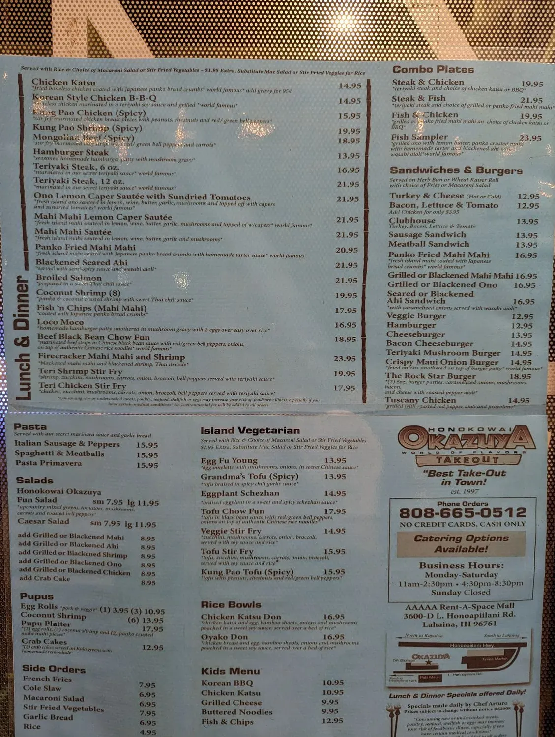 Menu 3