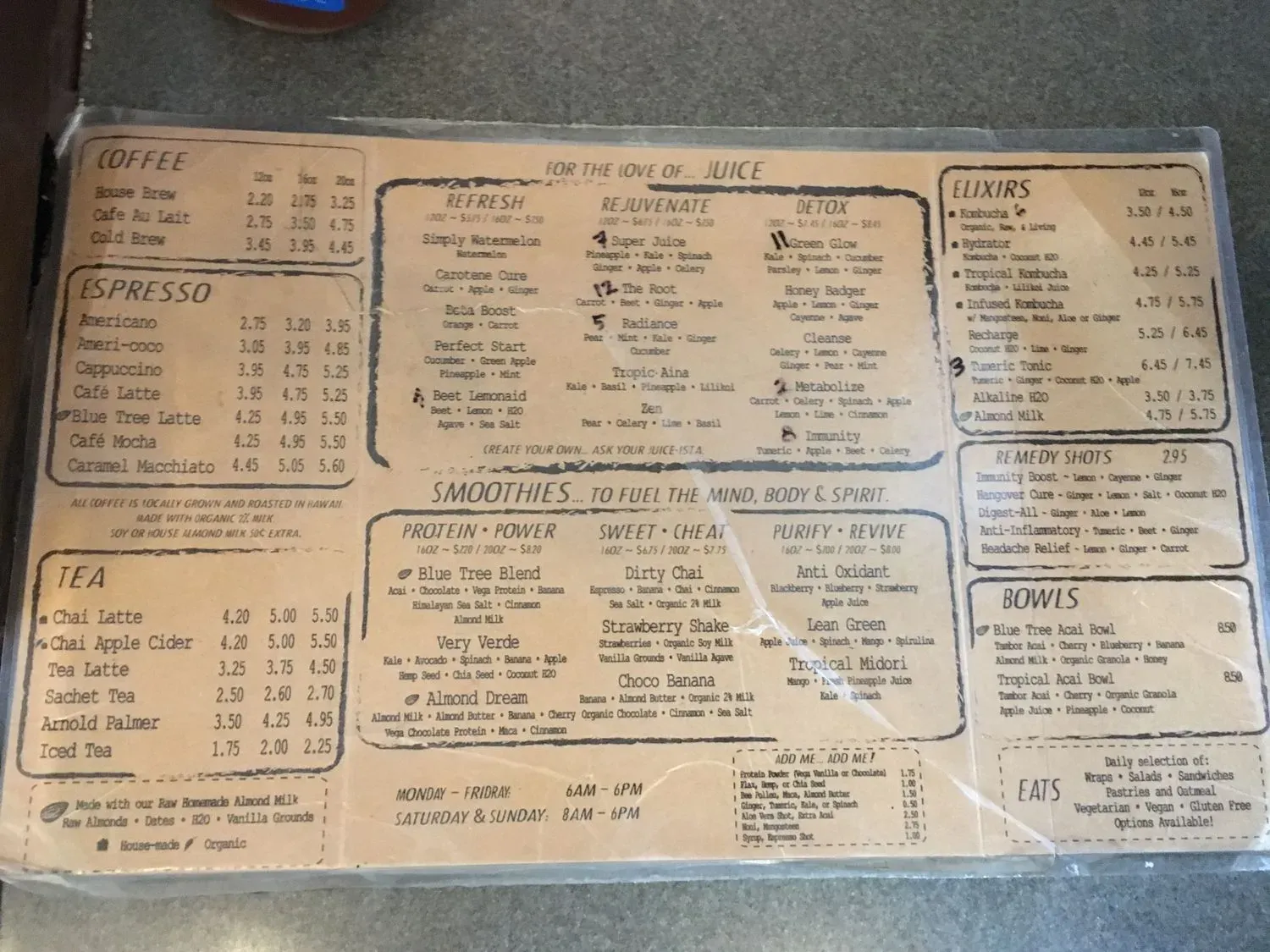 Menu 6