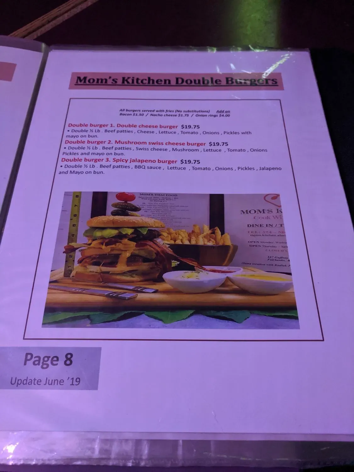 Menu 6