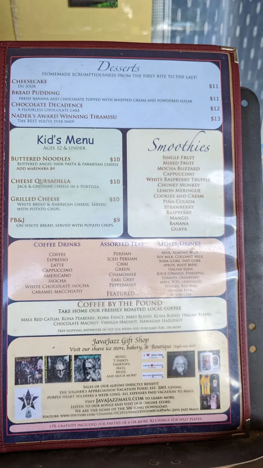 Menu 4