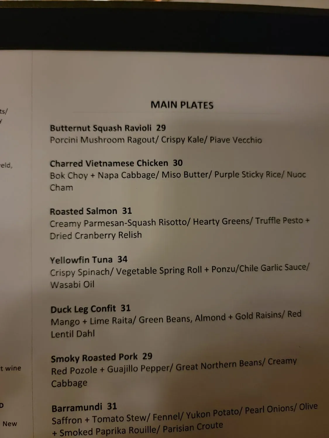 Menu 6