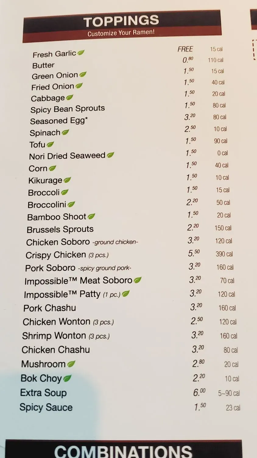 Menu 3