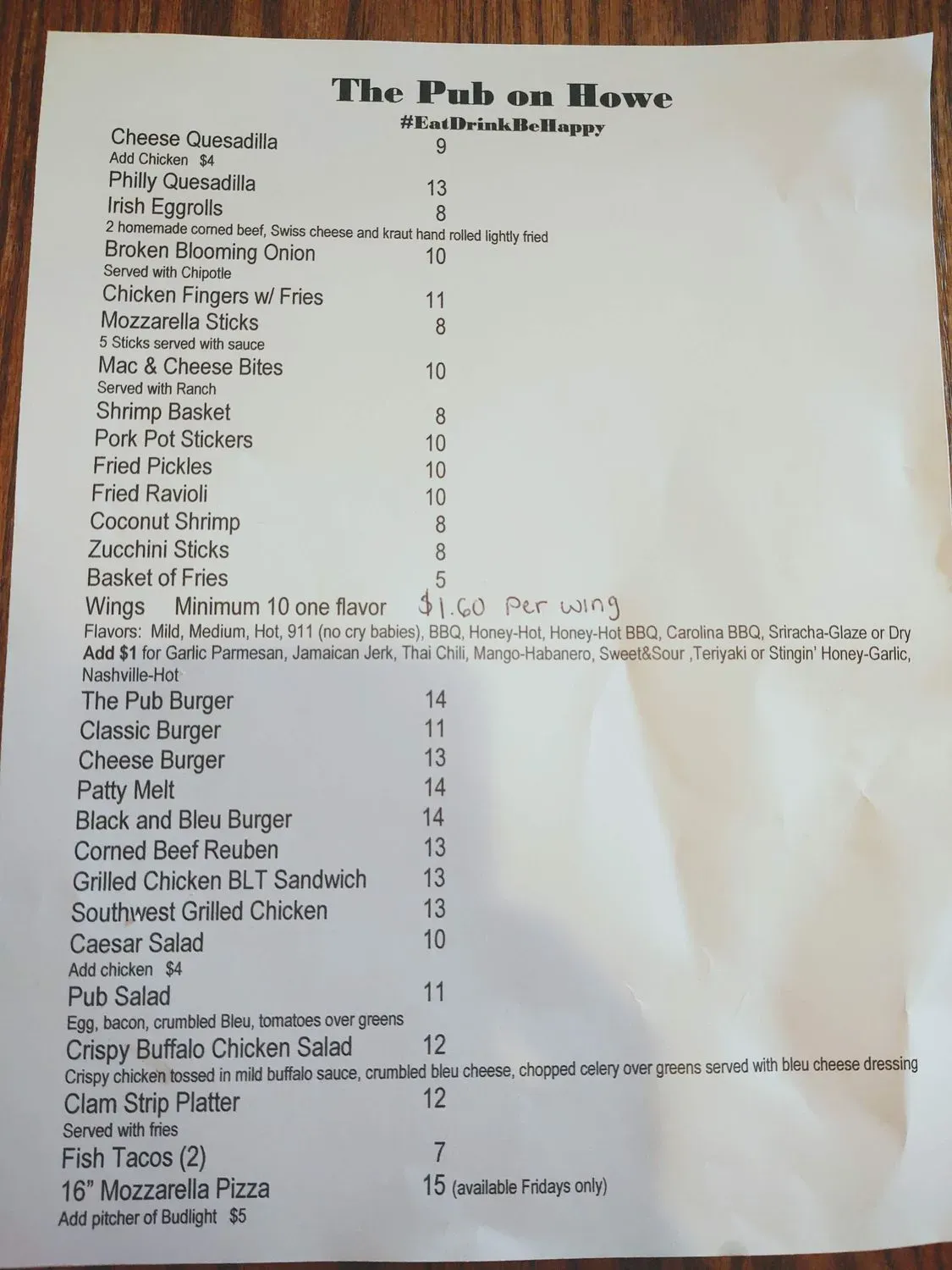 Menu 4