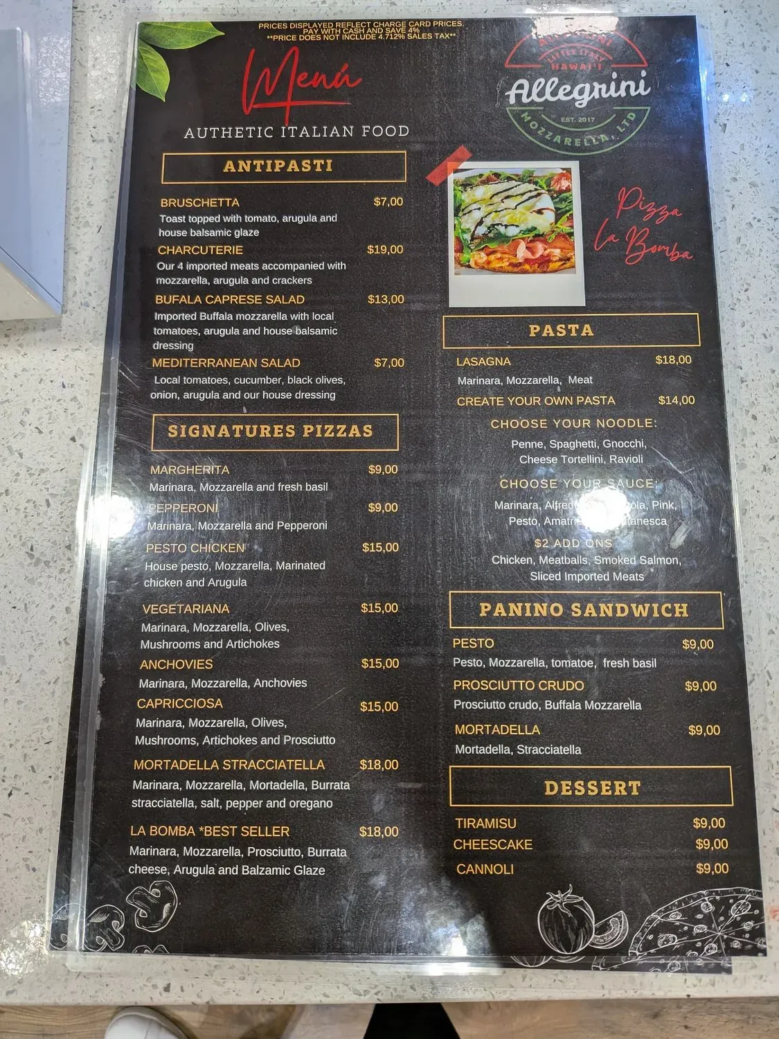 Menu 3