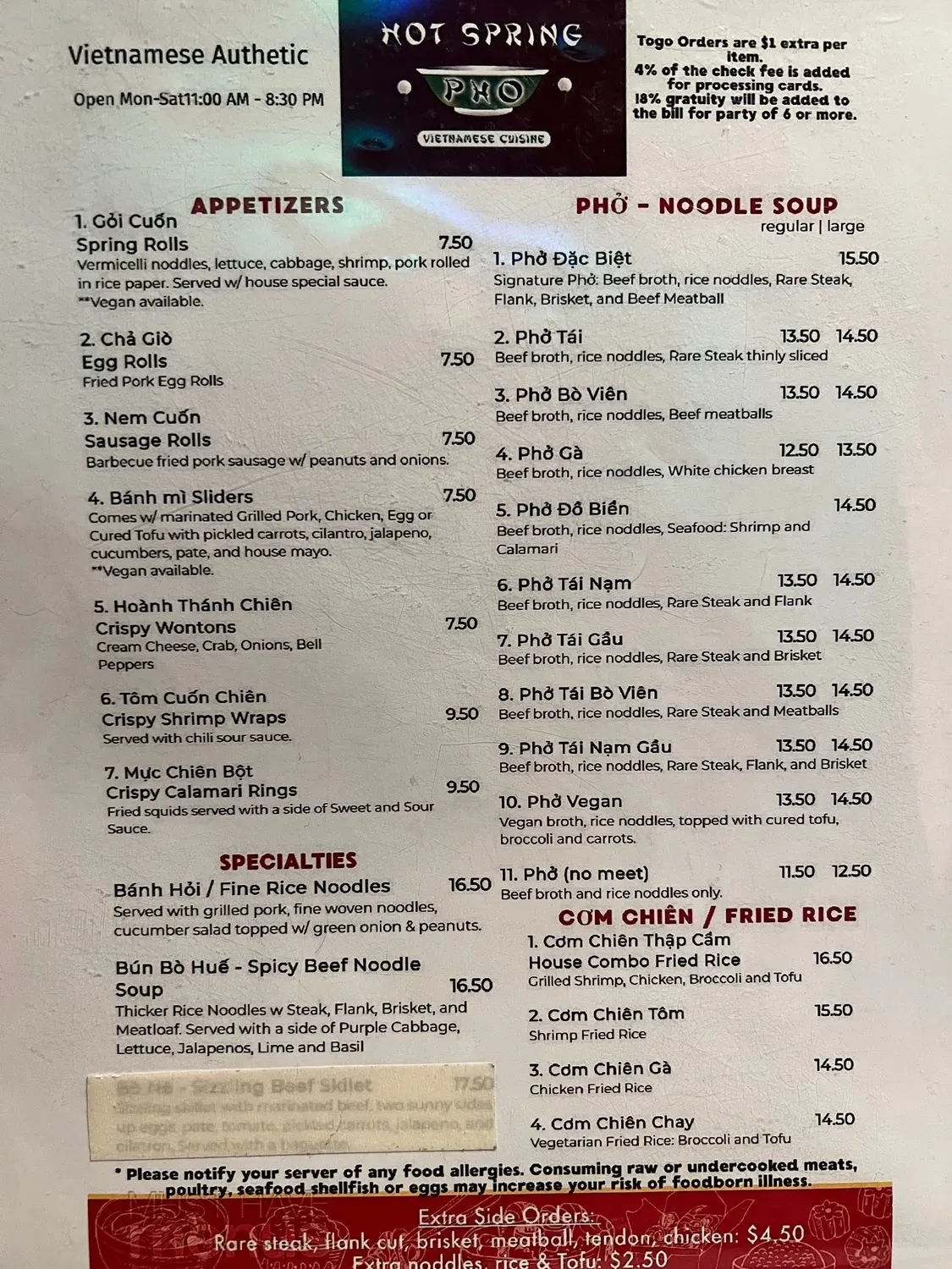 Menu 4