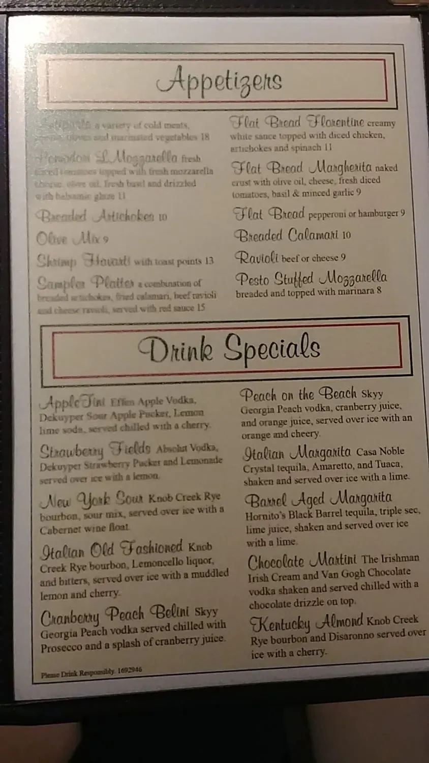 Menu 6