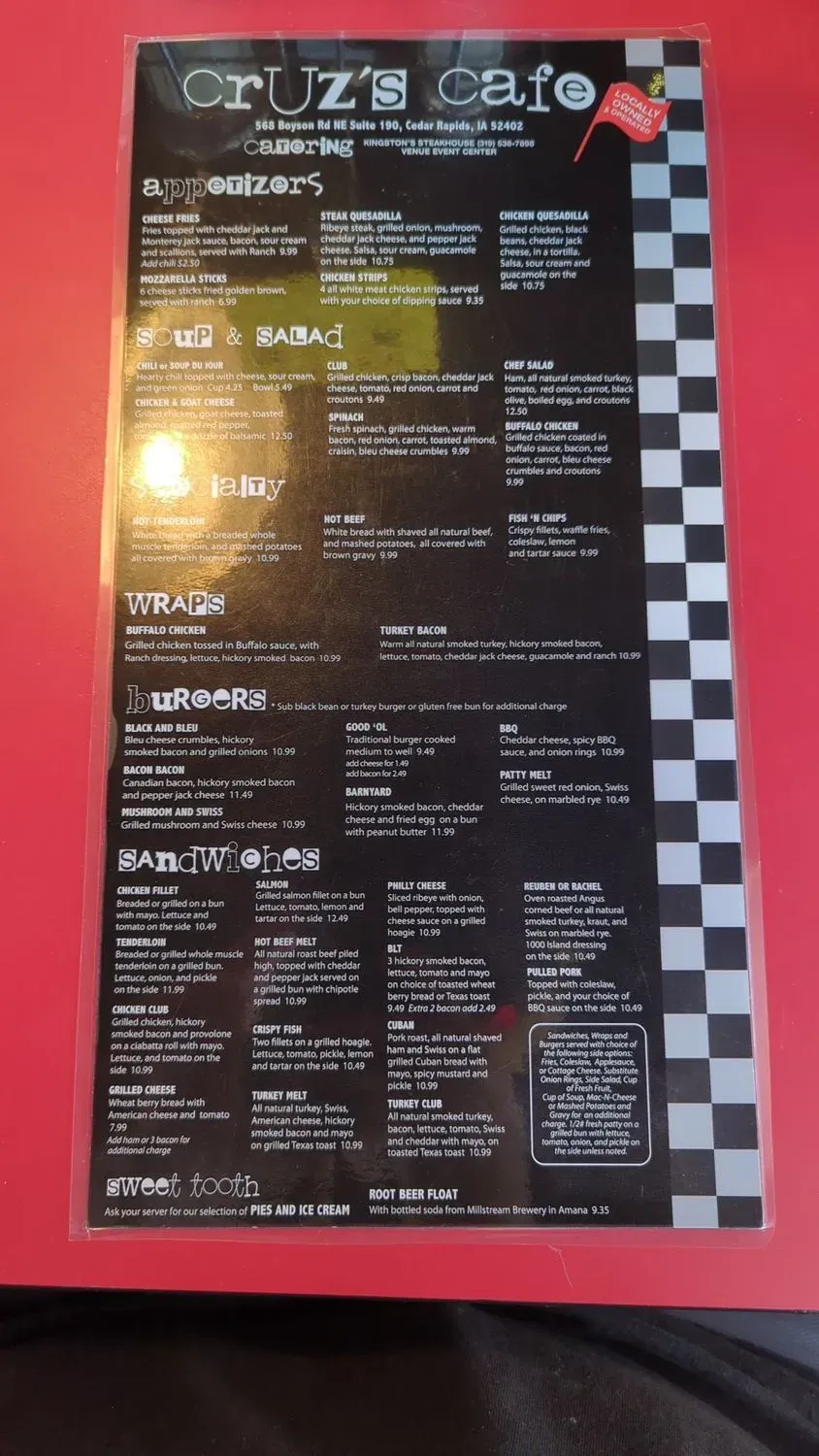 Menu 3