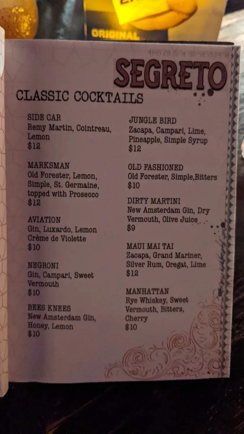 Menu 4