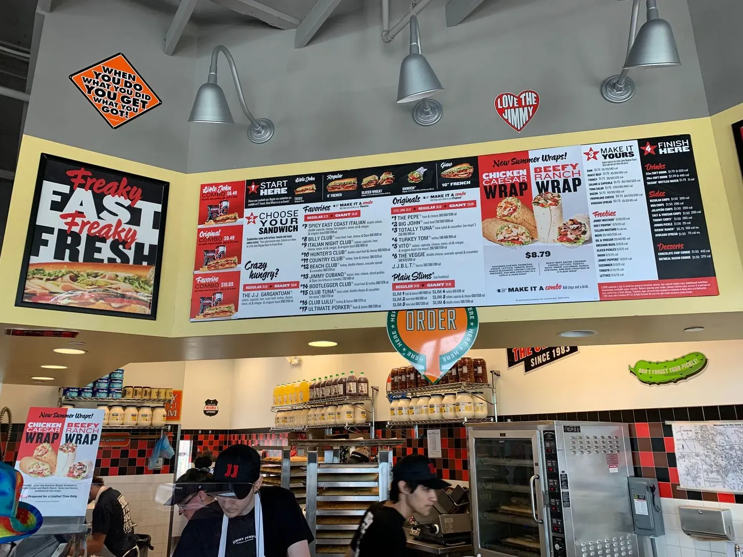 Jimmy John's Menu - Updated October 2025