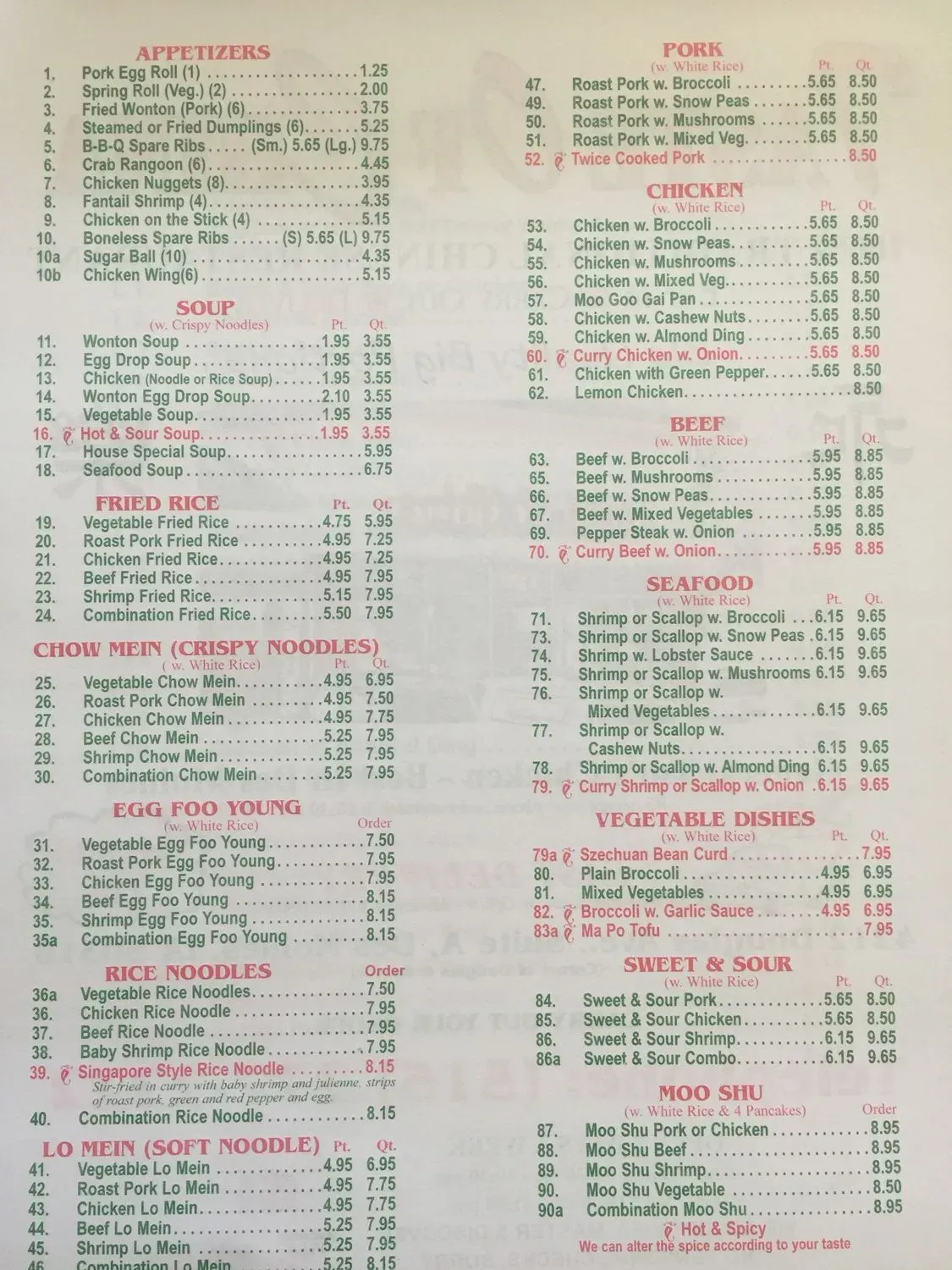 Menu 6