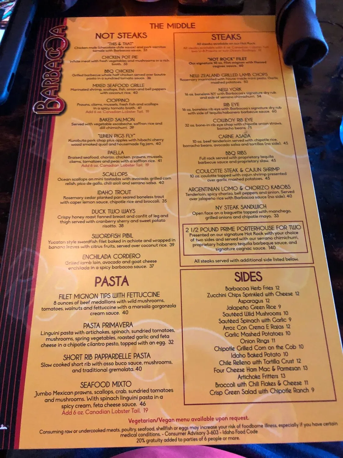 Menu 4