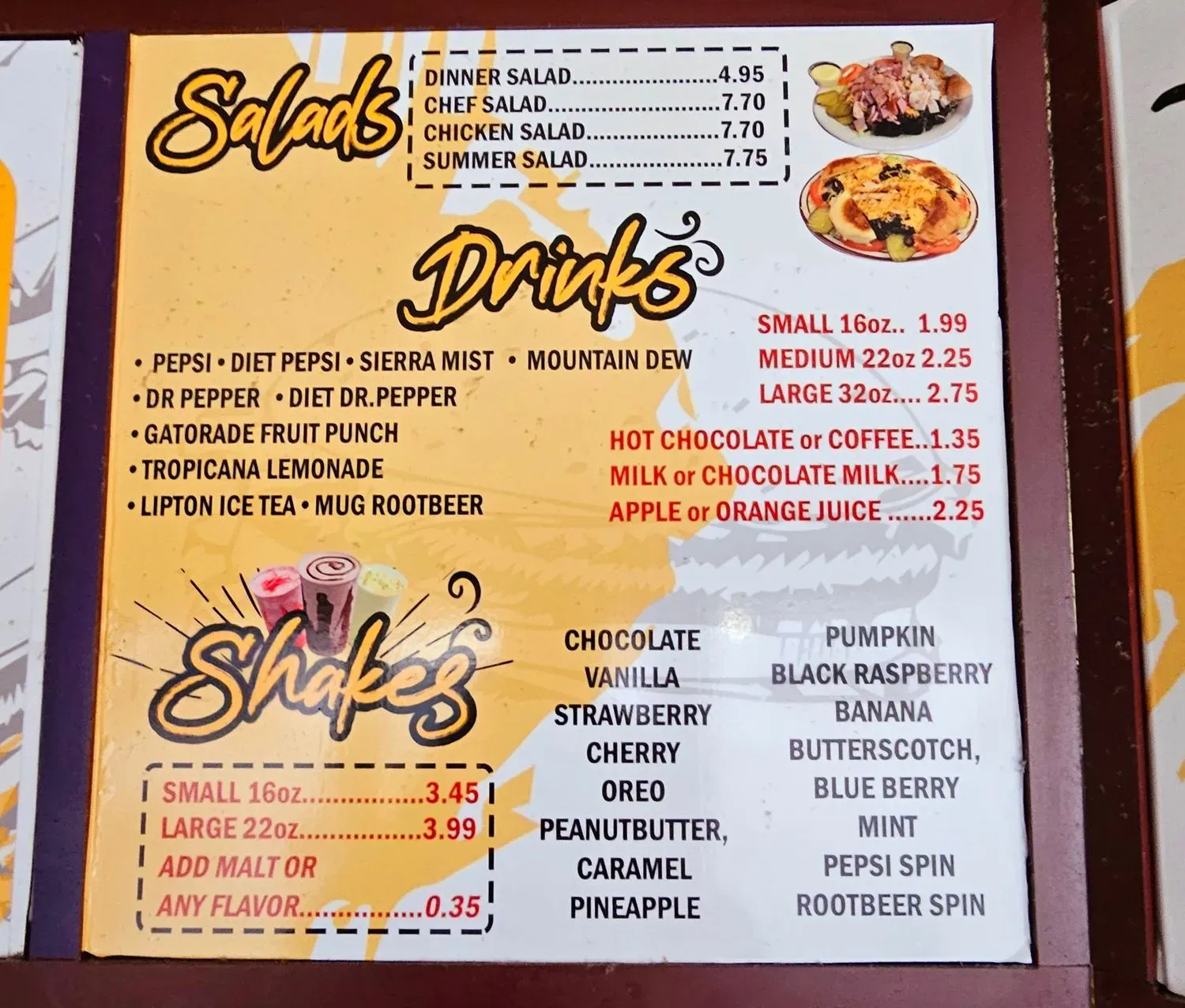 Menu 3