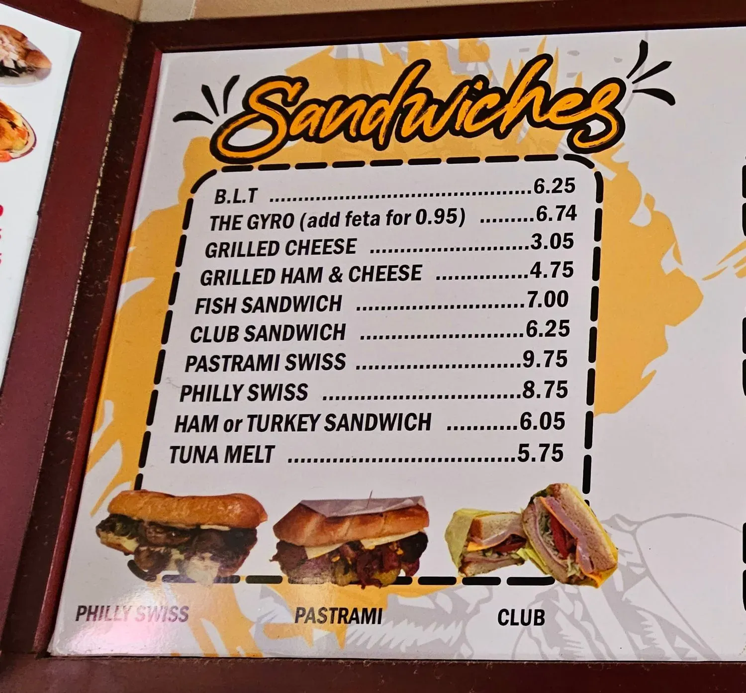 Menu 4