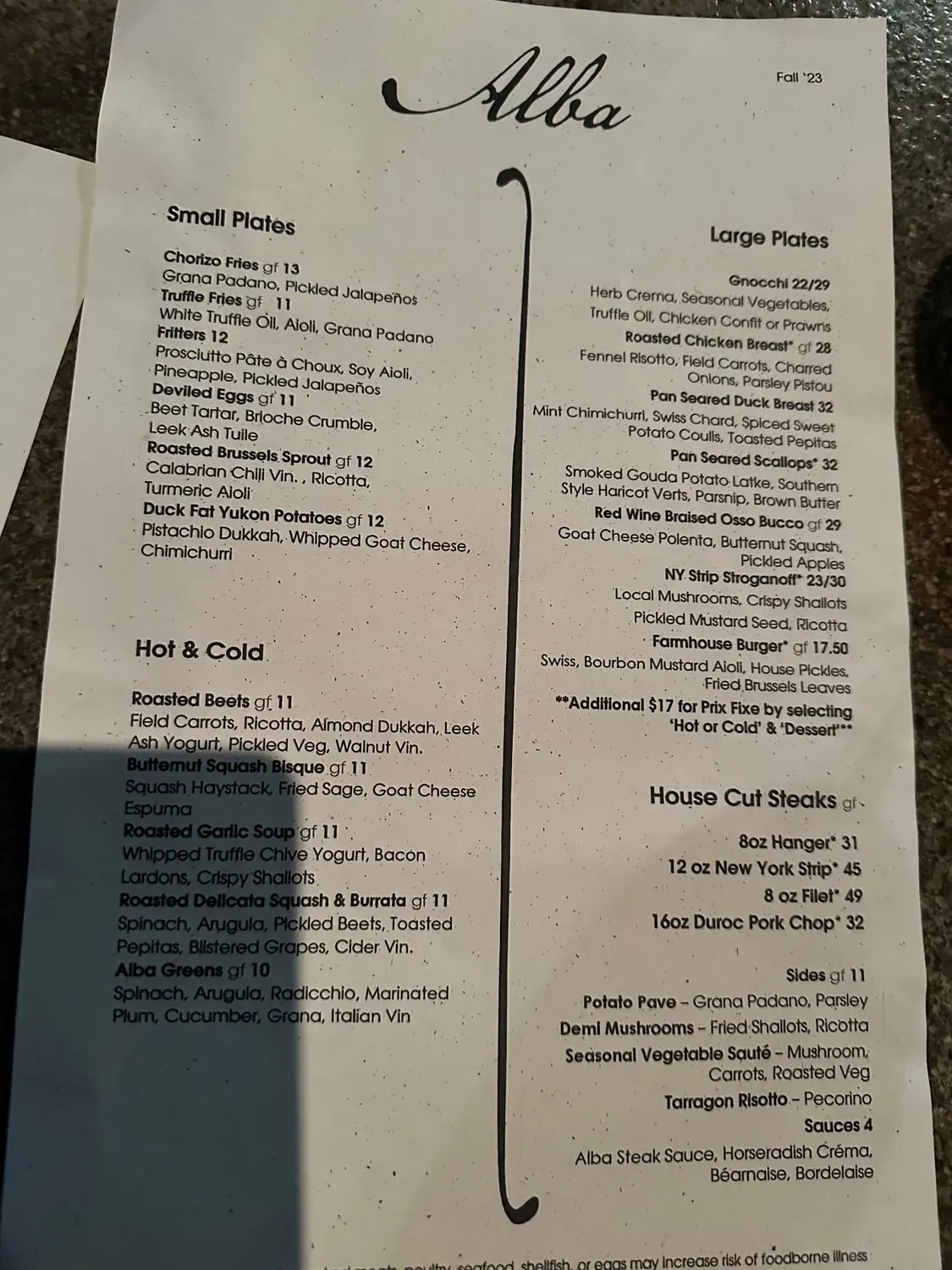 Menu 4