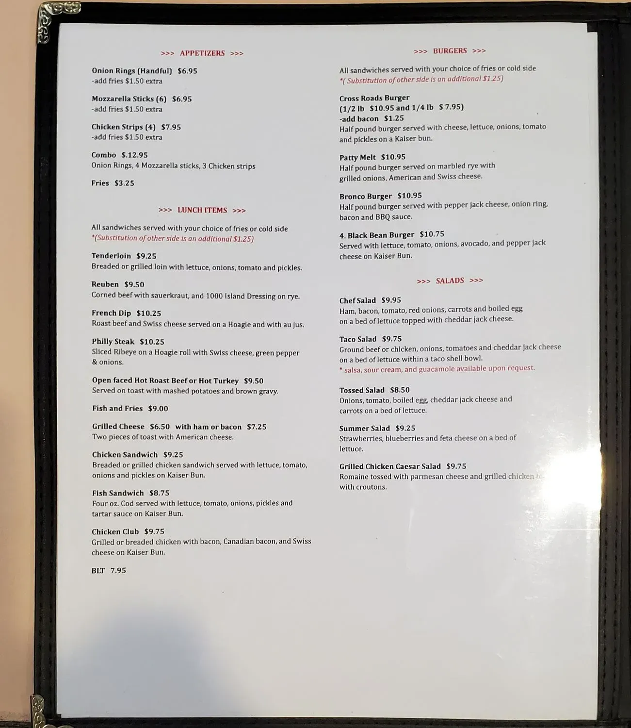 Menu 4