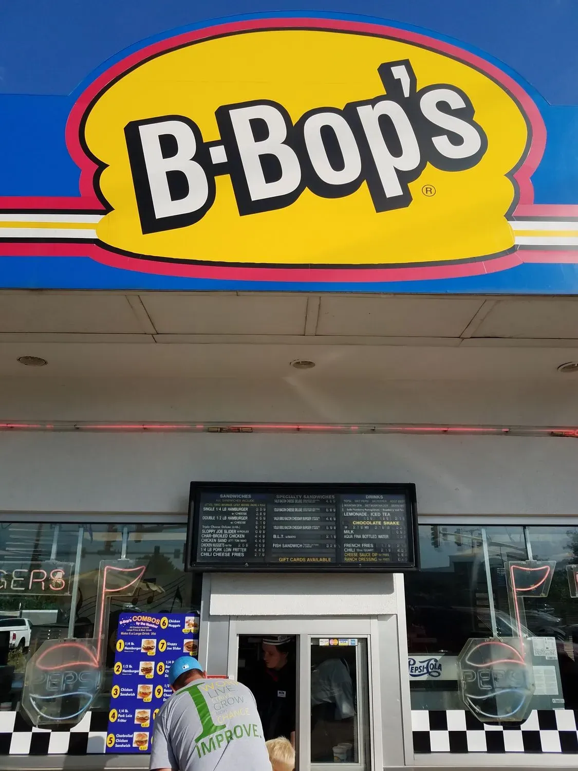 B-Bop's Menu - Updated October 2025