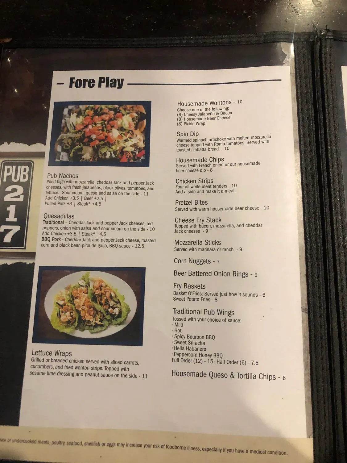 Menu 4