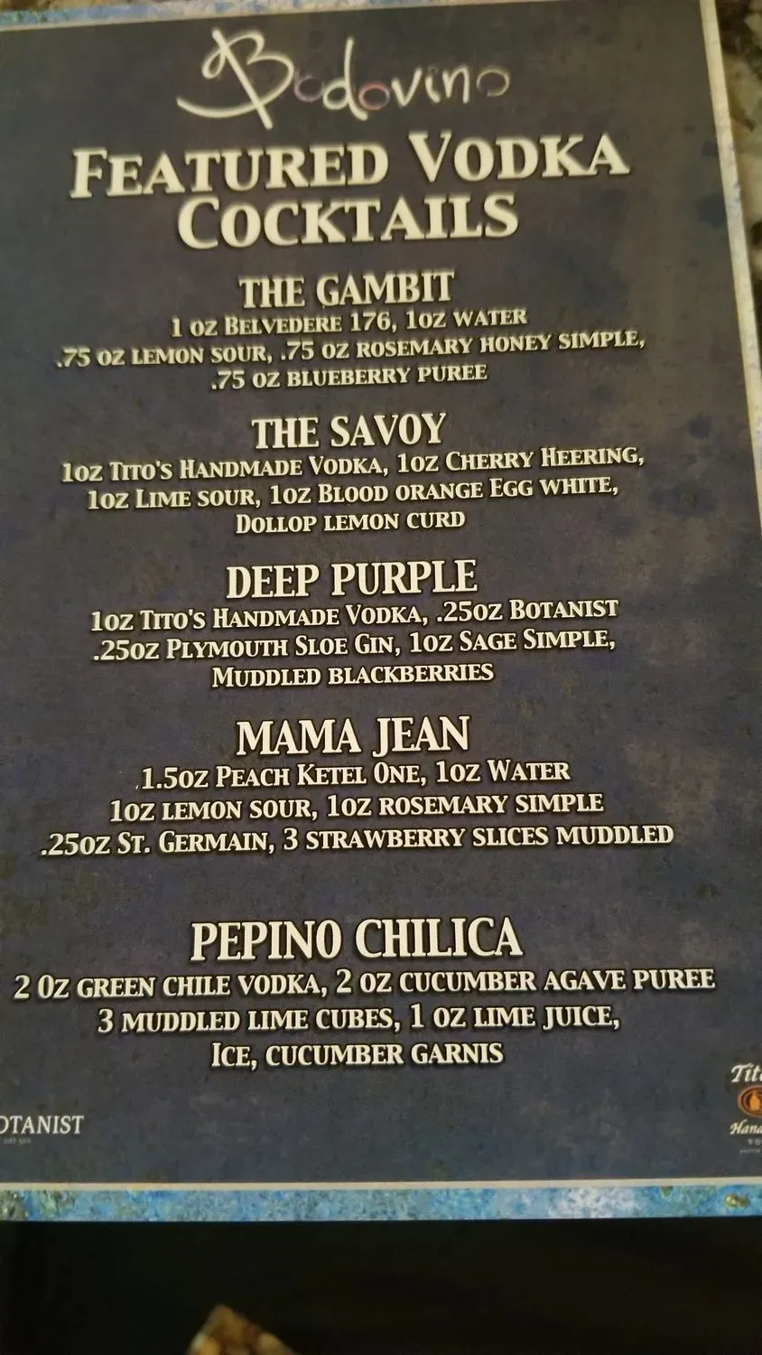 Menu 6