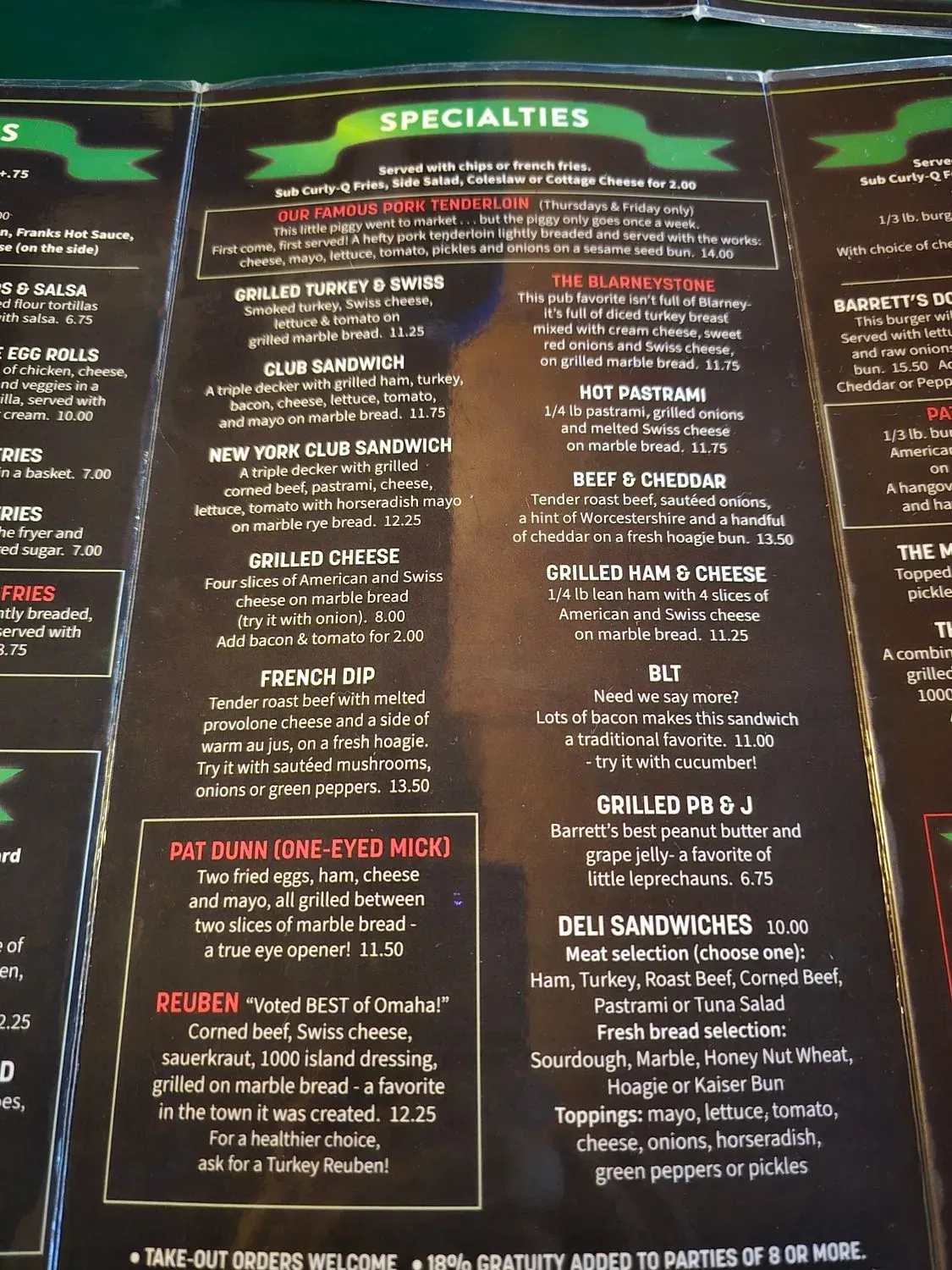 Menu 6