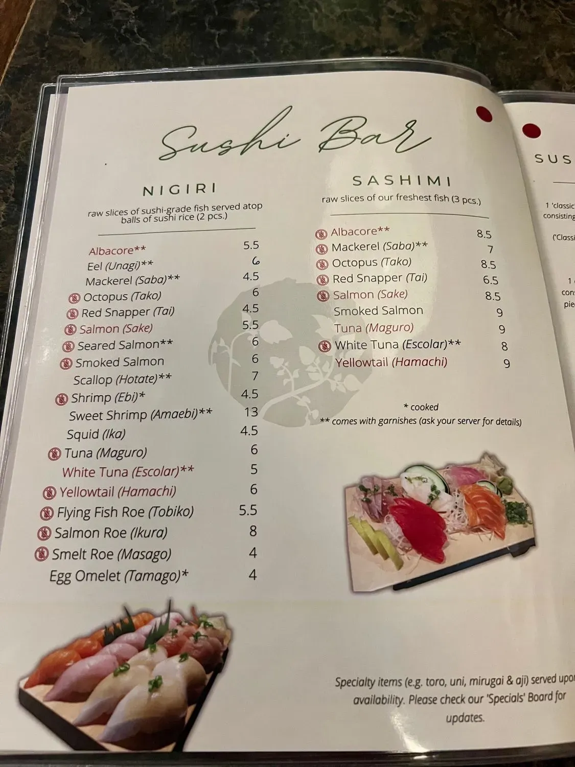 Menu 6